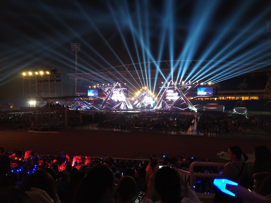 Photo pop concert