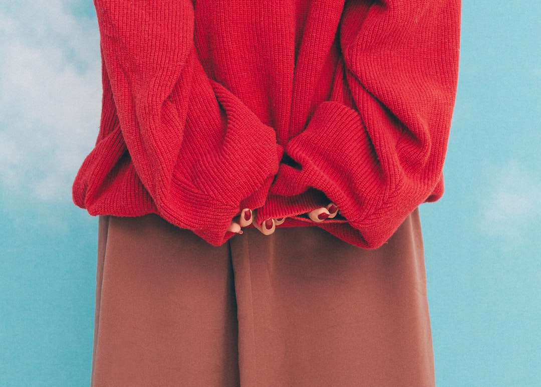 Photo asymmetric skirt