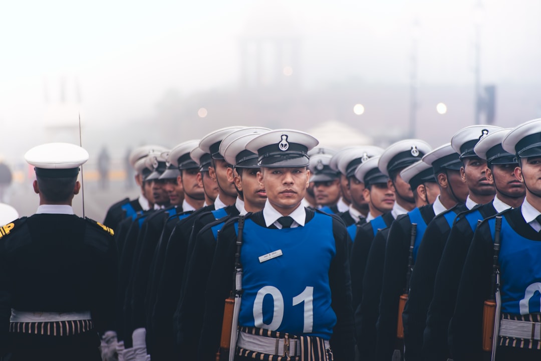 Photo navy dress