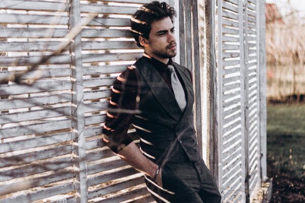 Photo men fashion spring
