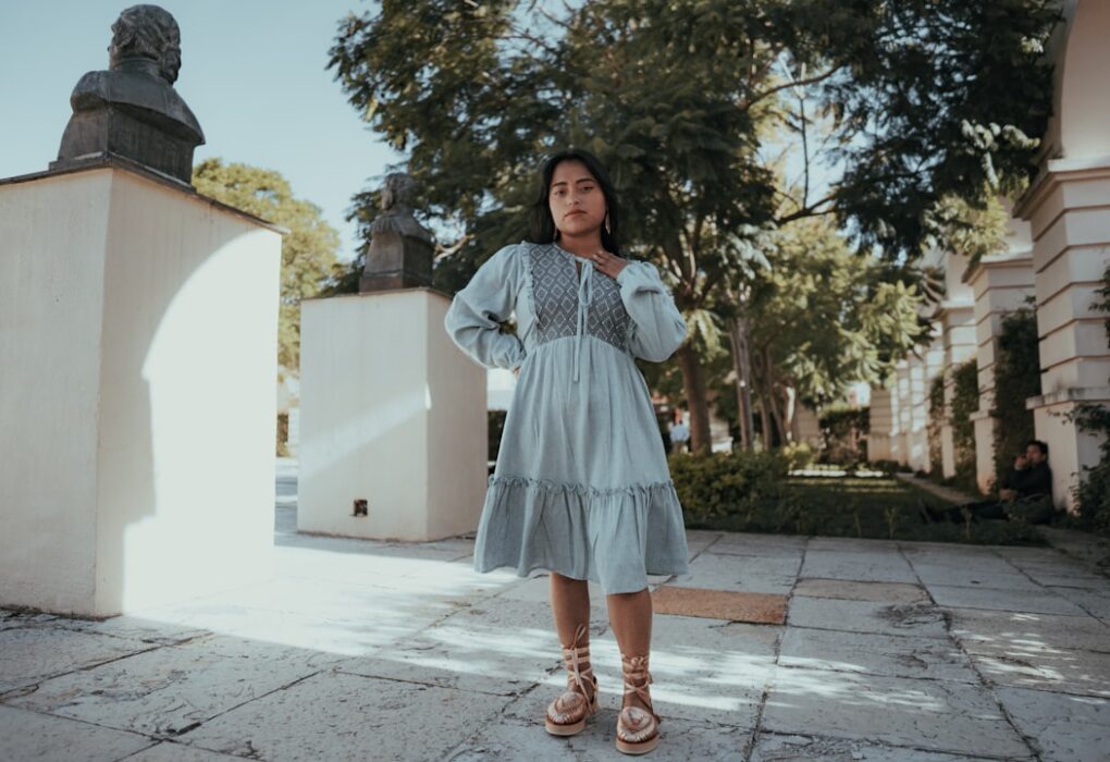 Photo midi dress