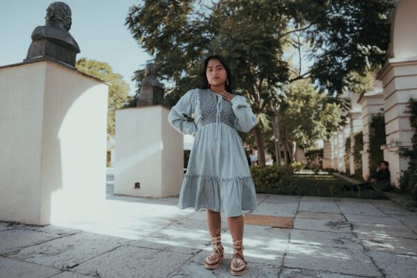 Photo midi dress